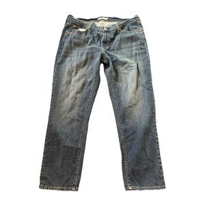 Levis Boyfriend‎ Jeans Womens 32x25 Blue Stretch Denim